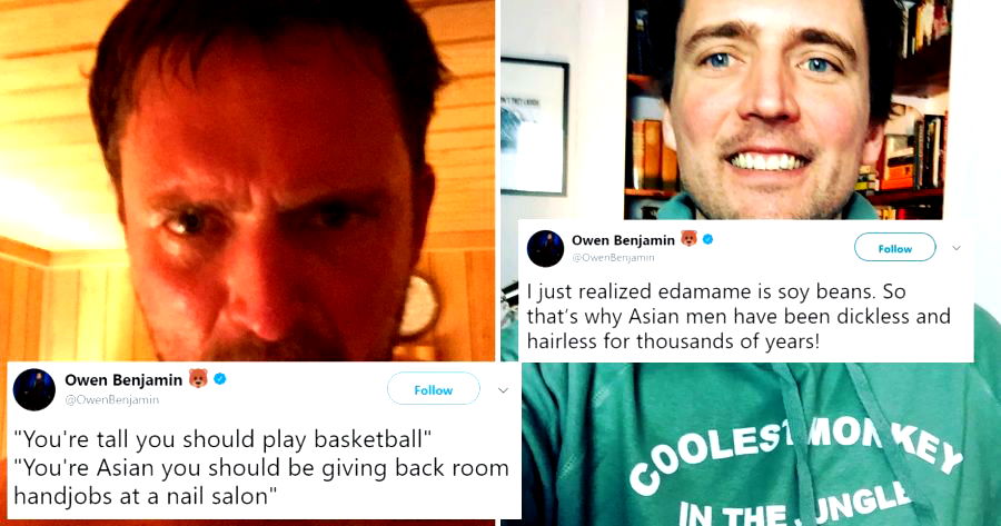 Comic Obsessed With Asian Dicks and Demeaning Asian Women Insists He’s Not Racist